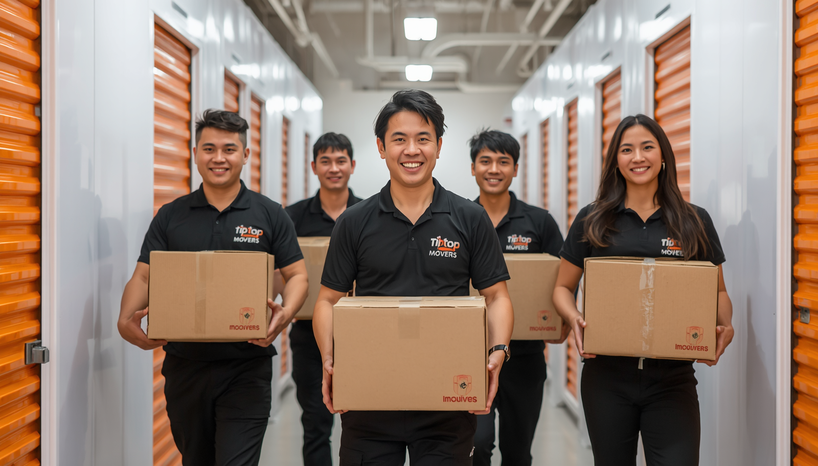 Tip Top Movers storage space services in Singapore
