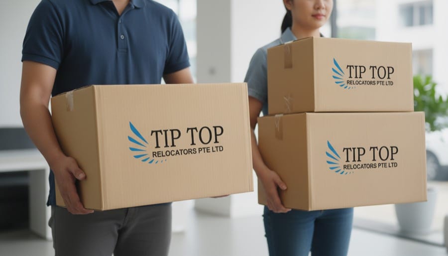 Tip Top Movers house and business moving services in Singapore